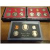Image 1 : 1980, 1981 & 1983 US PROOF SETS (WITH BOXES)