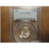 Image 1 : 1957 SILVER ROOSEVELT DIME PCGS MS65