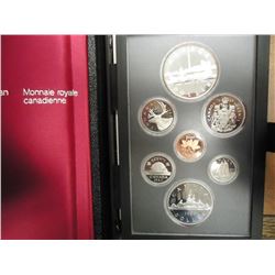 1984 CANADA DOUBLE DOLLAR PROOF SET ORIGINAL ROYAL CANADIAN MINT PACKAGING