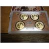 Image 2 : 2009 PRESIDENTIAL DOLLAR PROOF SET WITH BOX