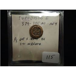 379-395 A.D. THEODOSIUS I ANCIENT COIN