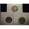 Image 2 : 1936,42 & 43 MERCURY DIMES