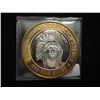 Image 1 : CASINO $10 SILVER TOKEN (UNC) JACKPOT JUNCTION MORTON, MINNESOTA 1997. CHIEF JOSEPH-NEZ PERCE