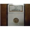 Image 1 : 1945 MERCURY DIME NGC AU55