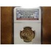 Image 1 : ERROR 2007 WASHINGTON DOLLAR MISSING EDGE LETTERS NGC MS66
