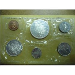 1965 CANADA SILVER (PF LIKE) SET WITH ENVELOPE