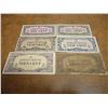 Image 1 : 2-1,2-5 & 2-10 CENT WWII JAPANESE/NETHERLANDS INDIES INVASION CURRENCY