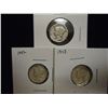 Image 1 : 1939,42 & 1943 MERCURY DIMES