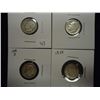 Image 1 : 1949,52,54-D & 1959 SILVER ROOSEVELT DIMES
