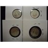 Image 2 : 1949,52,54-D & 1959 SILVER ROOSEVELT DIMES
