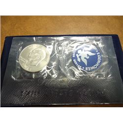 1971-S  IKE SILVER DOLLAR UNCIRCULATED (BLUE PACK)