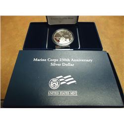 2005-P MARINE CORPS PROOF SILVER DOLLAR ORIGINAL US MINT PACKAGING