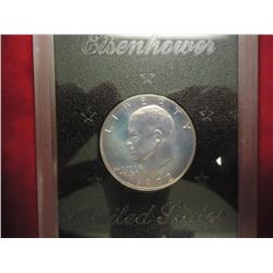 1972-S IKE SILVER DOLLAR PROOF (BROWN PACK)