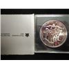Image 1 : 1994 CANADA SLED DOG SILVER DOLLAR BU .7487 OZ. ASW, ORIGINAL ROYAL CANADIAN MINT PACKAGING