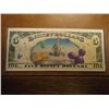 Image 2 : SERIES 2009 $5 DISNEY DOLLARS CRISP UNC