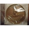 Image 1 : US MINT LIST MEDAL #625 3" BRONZE ATLANTIC TELEGRAPH, ORIGINAL MINT PACKAGING SEALED
