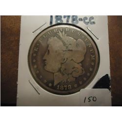 1878-CC MORGAN SILVER DOLLAR