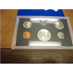 1969 US PROOF SET WITH BOX, 40% SILVER JFK HALF