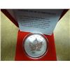 Image 1 : 1998 CANADA SILVER $5 MAPLE LEAF TIGER PRIVY ORIGINAL ROYAL CANADIAN MINT PACKAGING