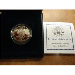 1999 SBA DOLLAR PROOF ORIGINAL MINT PACKAGING