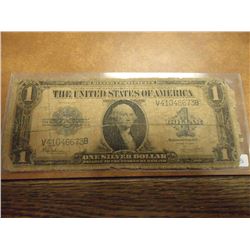 1923 LARGE SIZE $1 SILVER CERTIFICATE BLUE SEAL