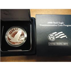 2008-P BALD EAGLE PROOF SILVER DOLLAR ORIGINAL US MINT PACKAGING