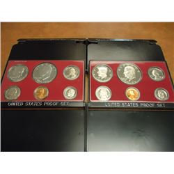 1975 & 1976 US PROOF SETS (WITH BOXES)