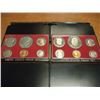 Image 1 : 1975 & 1976 US PROOF SETS (WITH BOXES)