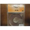Image 1 : 1950-B SWISS SILVER HALF FRANC ANACS AU50