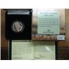 Image 2 : 1995 AUSTRALIA SILVER DOLLAR PROOF "WALTZING MATILDA" 1895-1995, ROYAL AUSTRALIAN MINT PACKAGING