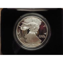 1990-S PROOF AMERICAN SILVER EAGLE