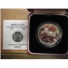 Image 1 : 1993 BHUTAN SILVER PROOF 300 NGULTRUM COIN CORONATION ANNIVERSARY CROWN, MAXIMUM OF ONLY 10,000 PIEC