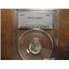 Image 1 : 1957 SILVER ROOSEVELT DIME PCGS MS65
