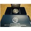 Image 2 : 2002-W US MILITARY ACADEMY PF SILVER DOLLAR ORIGINAL US MINT PACKAGING