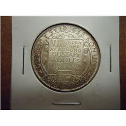 1932 SWEDEN SILVER 2 KRONER