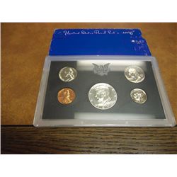 1970 US PROOF SET WITH BOX, 40% SILVER JFK HALF