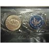 Image 1 : 1974-S  IKE SILVER DOLLAR UNCIRCULATED (BLUE PACK)