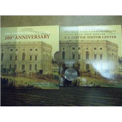 2001-P US CAPITOL HALF DOLLAR ORIGINAL US MINT PACKAGING