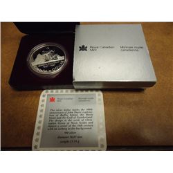 1987 CANADA DAVIS STRAIT SILVER $ .3750 OZ. ASW PF ORIGINAL ROYAL CANADIAN MINT PACKAGING