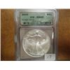 Image 1 : 2000 AMERICAN SILVER EAGLE ICG MS69