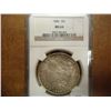 Image 1 : 1886 MORGAN SILVER DOLLAR NGC MS64