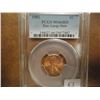 Image 1 : 1982 ZINC LARGE DATE LINCOLN CENT PCGS MS66RD