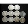 Image 1 : 10 ASSORTED 1890'S SEATED LIBERTY DIMES