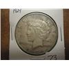 Image 1 : 1924 PEACE SILVER DOLLAR