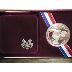 1983-S OLYMPIC PROOF SILVER DOLLAR