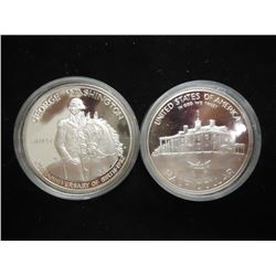 2-1982-S WASHINGTON COMMEMORATIVE SILVER HALVES PROOF