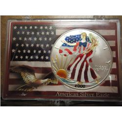 2000 COLORIZED AMERICAN SILVER EAGLE