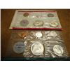 Image 1 : 1964 SILVER US MINT SET (UNC) P/D (WITH ENVELOPE)