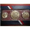 Image 1 : 1976-S US BICENTENNIAL SILVER UNC SET ORIGINAL US MINT PACKAGING