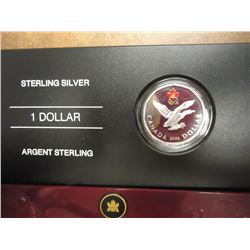 2006 CANADA STERLING SILVER $1 COLORIZED ORIGINAL ROYAL CANADIAN MINT PACKAGING